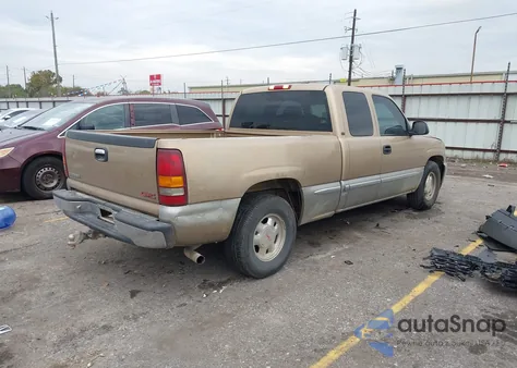 2000 GMC Sierra 1500 Sle z USA, uszkodzony, nr VIN 1GTEC19T8YZ325020
